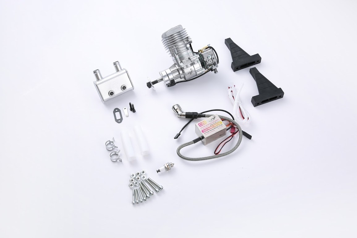 RCGF 20CC Rear Exhaust BM Bensinmotor Stinger