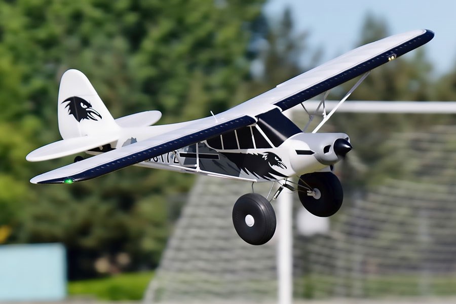 FMS PA-18 Super Cub 1700mm Floats och Gyro V2