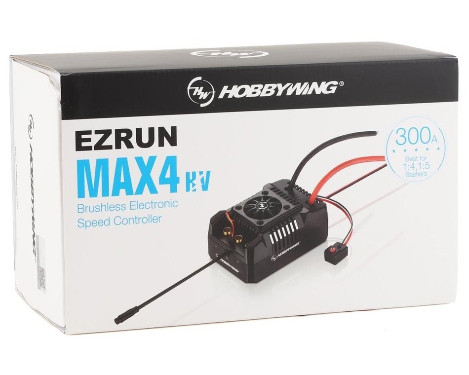 Hobbywing EzRun Max4 300A Borstlös ESC 6-12s