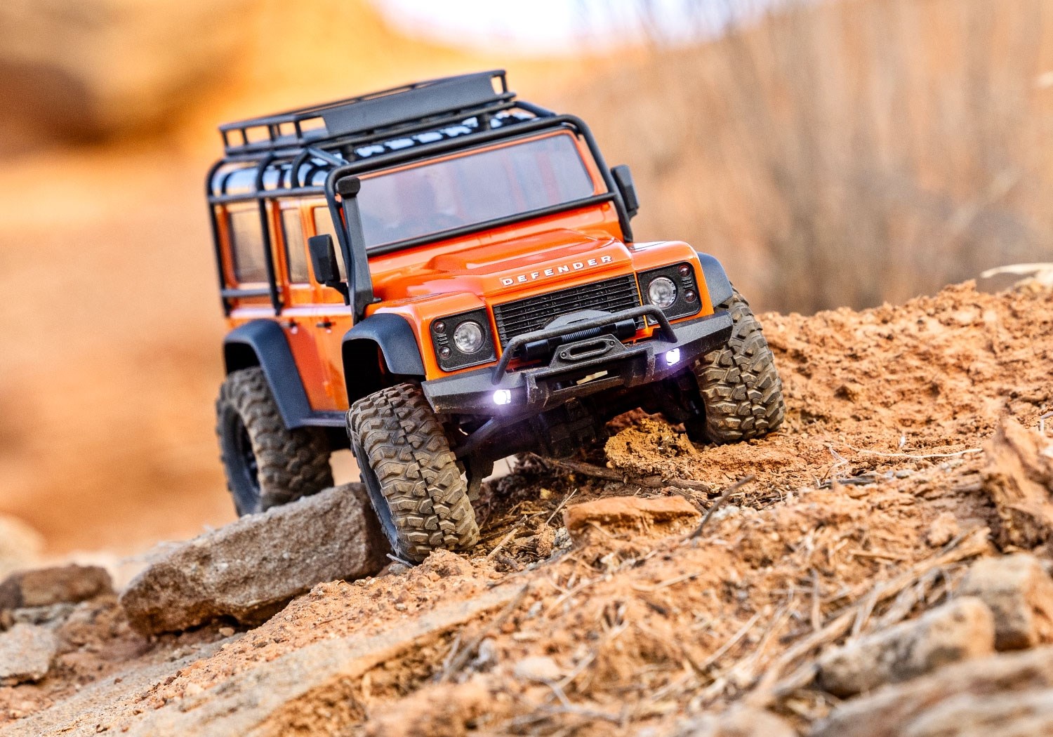 Traxxas TRX-4M Land Rover Defender Orange 1/18RTR