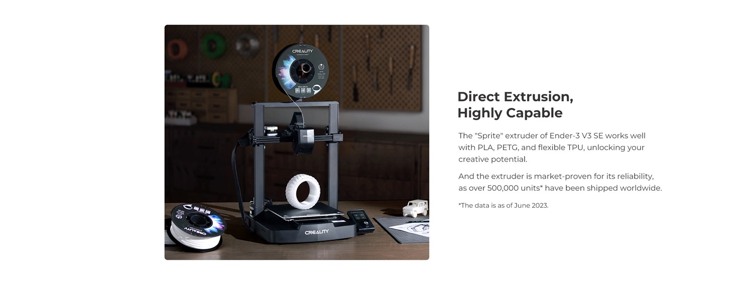 Creality Ender-3 V3 SE - 3D-skrivare