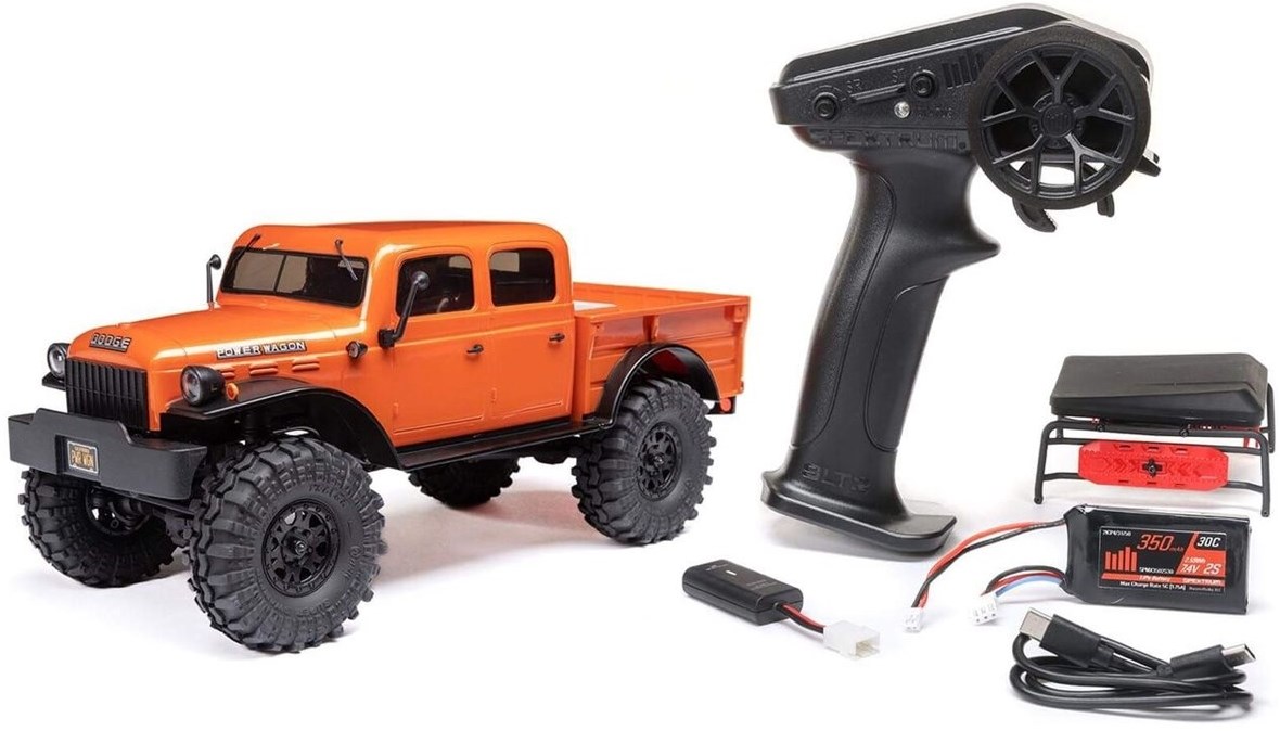 Axial SCX24 Dodge Power Wagon Crawler 4WD Orange