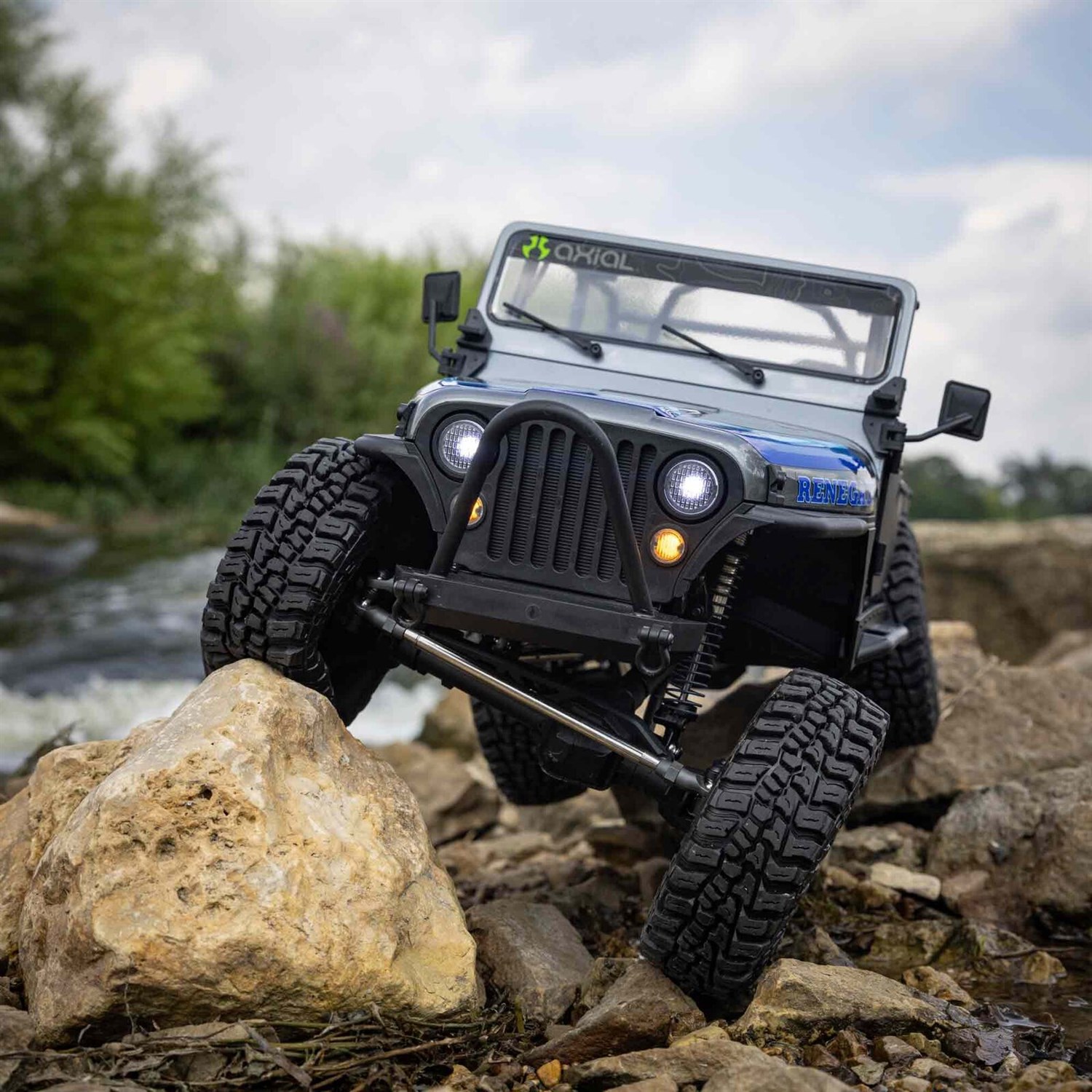 Axial SCX10 III Jeep CJ-7 4WD Grå RTR