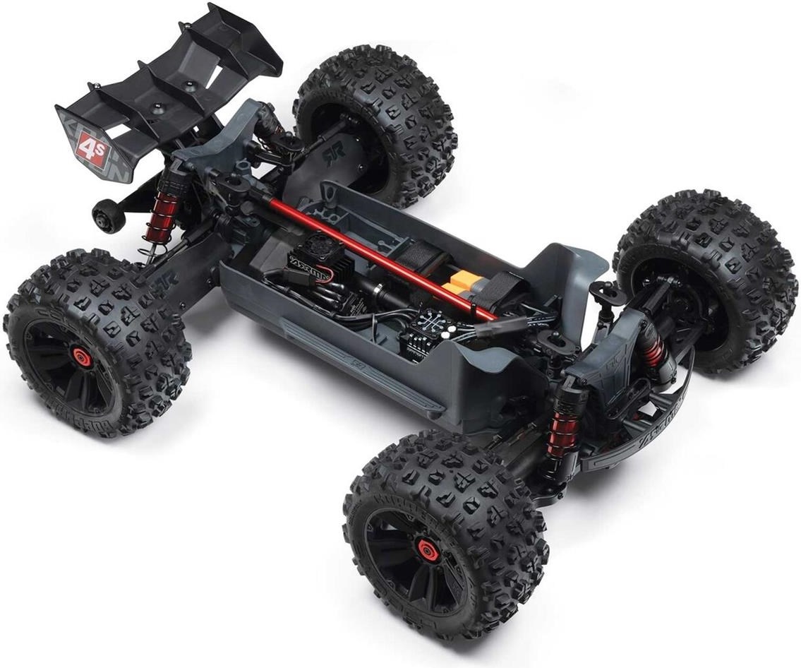 ARRMA Kraton 4S V2 BLX 4WD Röd 1/10 - RTR
