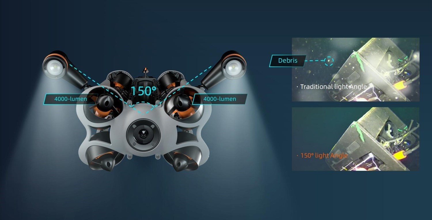 Chasing M2 Pro Max Advanced - Undervattensdrönare/