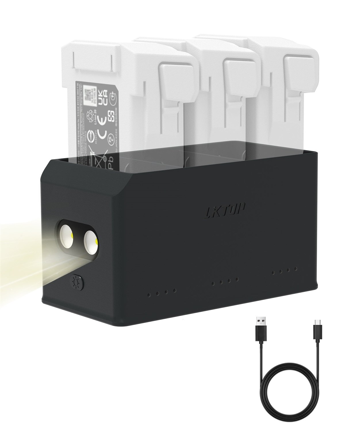 LKTOP Two-Way Charging Hub 100W for Mini 3/4 Pro