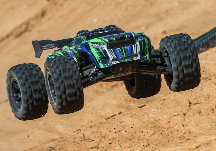 Traxxas Släde 1/8 Lastbil 6S Belted Green