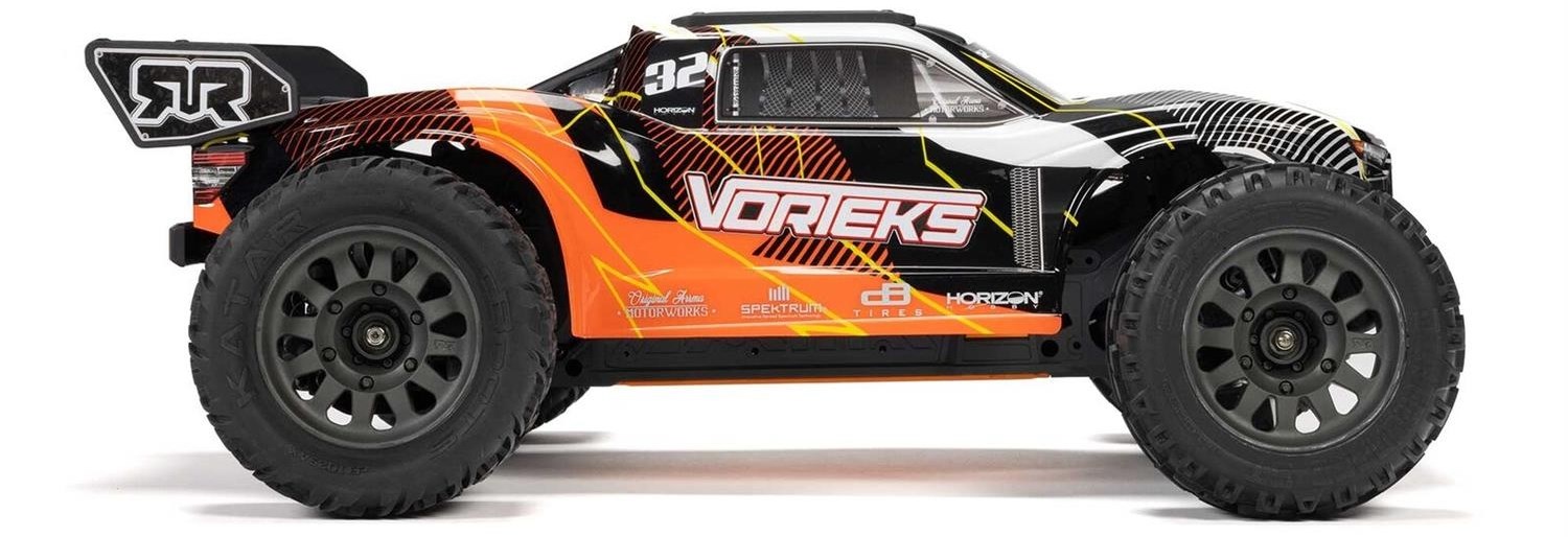 ARRMA Vorteks Mega 550 2WD Orange - Komplett