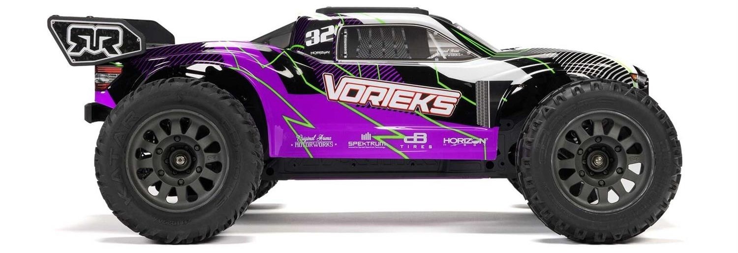 ARRMA Vorteks Mega 550 2WD Lila - Komplett