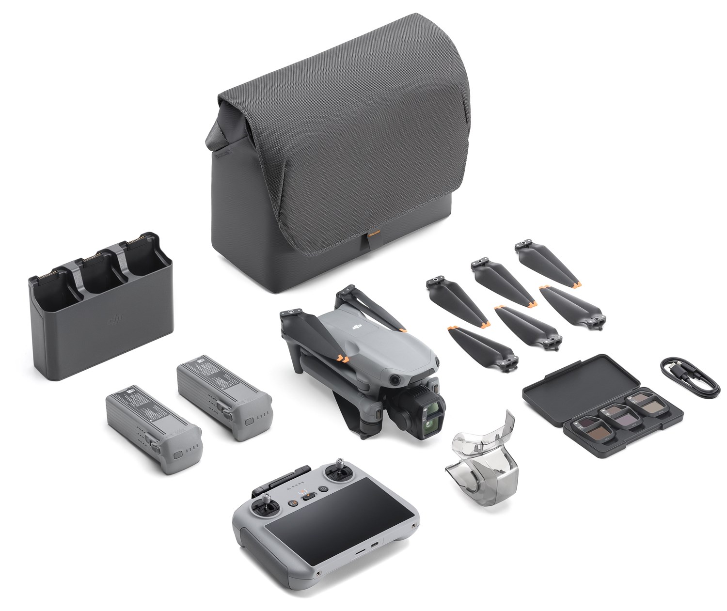 DJI Air 3S Fly More Combo med DJI RC 2