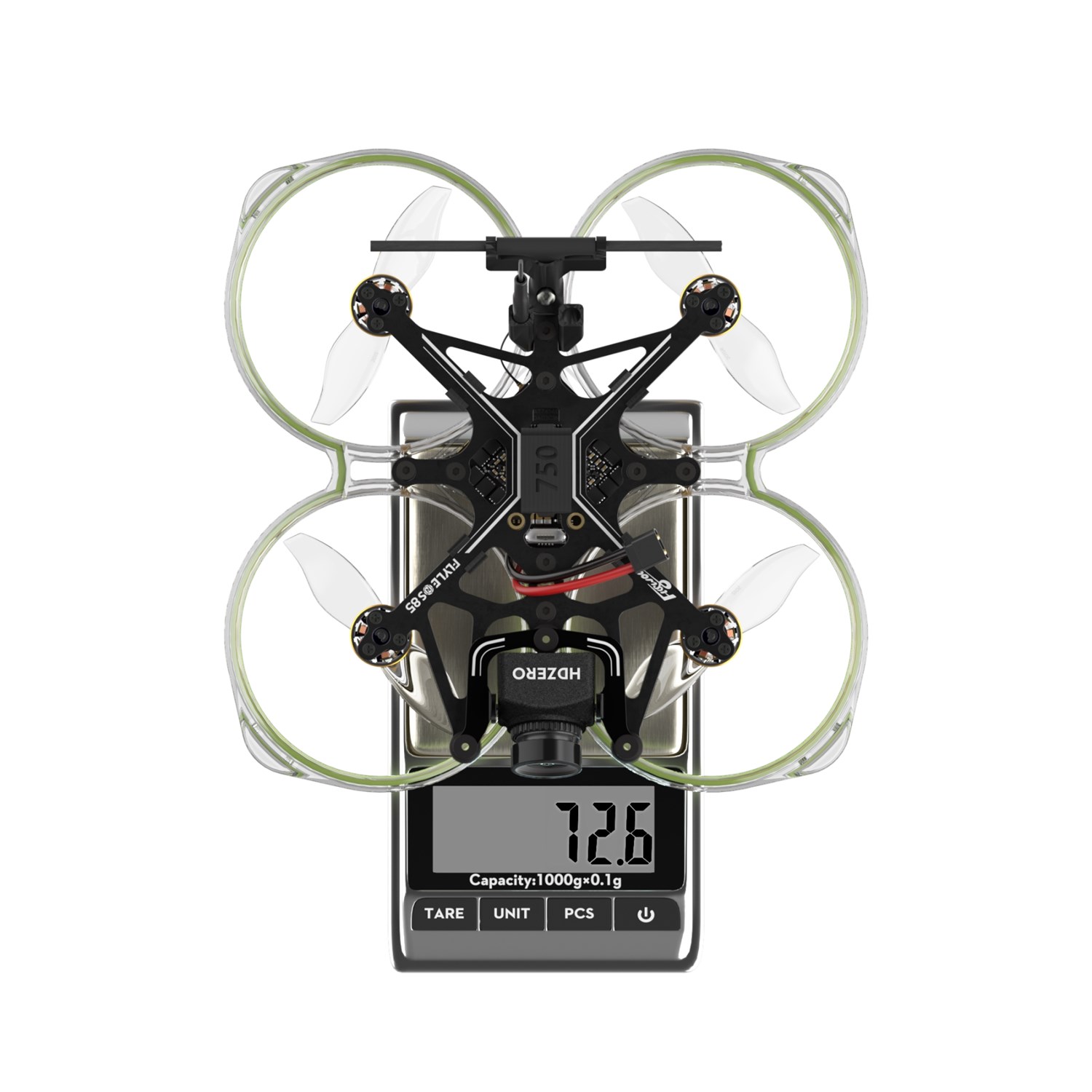 Flywoo FlyLens 85HD HDZero 2S Borstlös Whoop BNF
