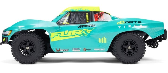 ARRMA Fury 1/10 223S BLX 2WD Grön - RTR