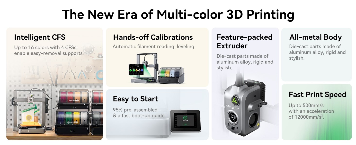 Creality Hej Combo - 3D-skrivare