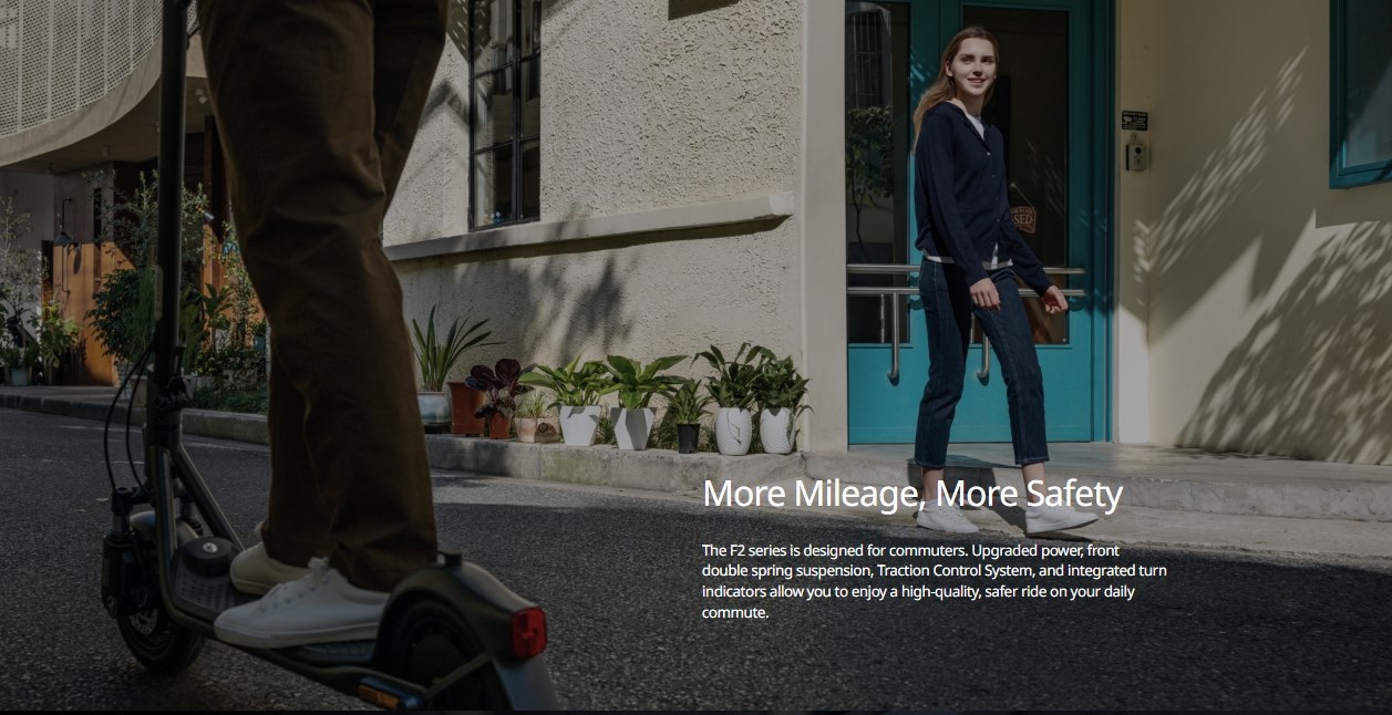 Ninebot F2 II D - Elscooter