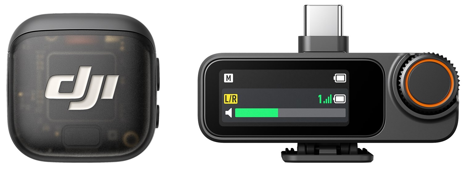 DJI Mikrofon 3 (1 sändare + 1 mottagare)