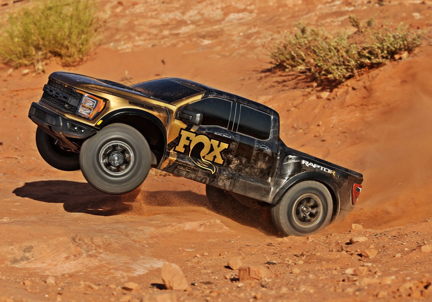 Traxxas F-150 Raptor-R Ultimate 4WD TQi RTR Guld