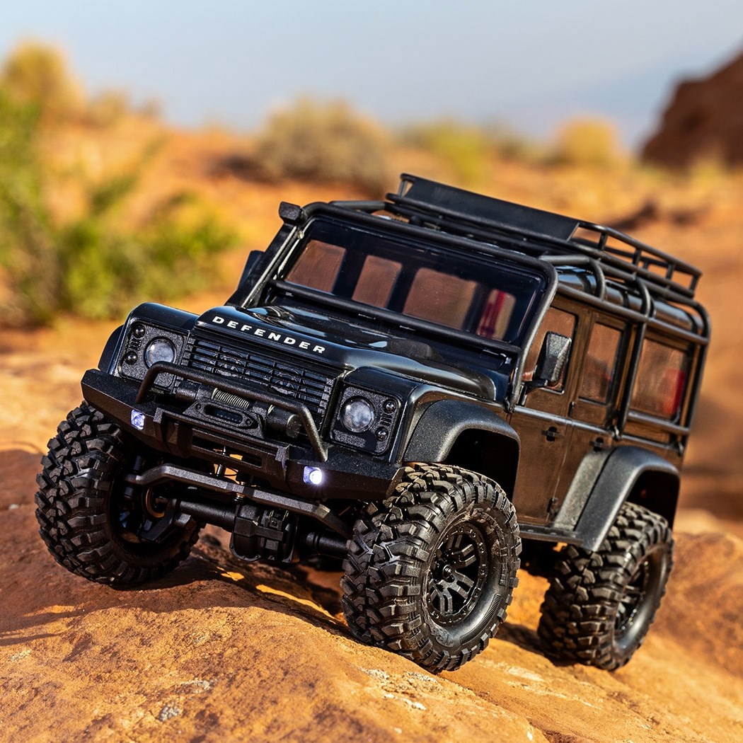 Traxxas TRX-4M Land Rover Defender Svart 1/18 RTR