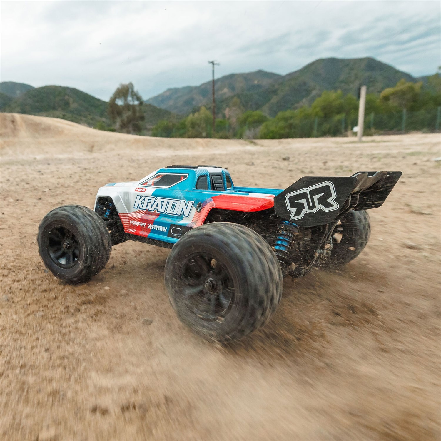 ARRMA Mini Kraton 3S Blå 1/16 Komplett