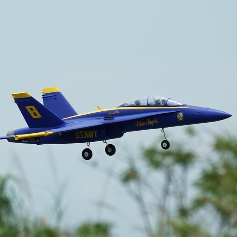 XFly F-18 Blue Angles Twin 40mm EDF PNP