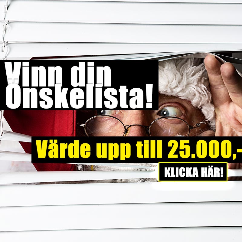 Vinn din nskelista vrde upp till 25.000:-